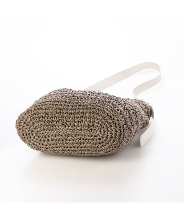 UNBILLION カシュカシュ cachecache / フリーハンドル柄編トート GY