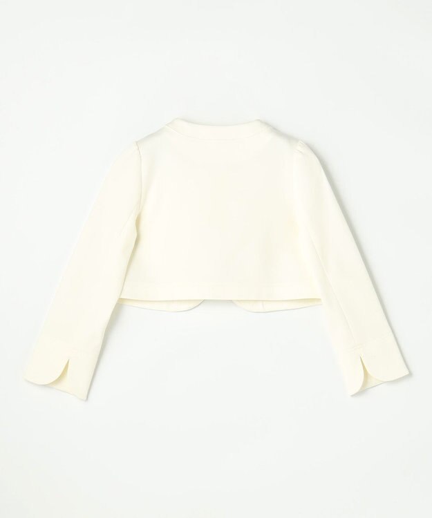 組曲 KIDS 【110-140㎝】 フラワーアーチワンピース＆ボレロジャケットセット ミントグリーン