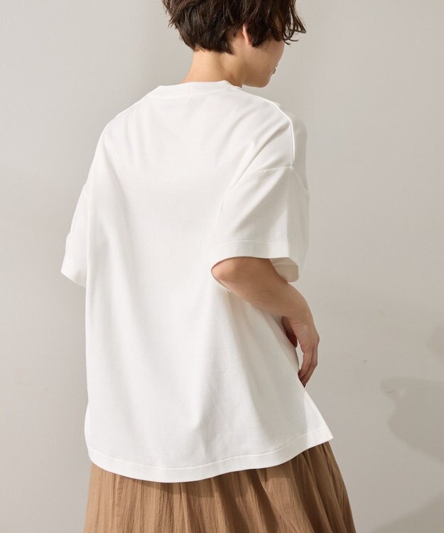 AMERICAN HOLIC 【接触冷感】スムースボクサーＴシャツ Off White