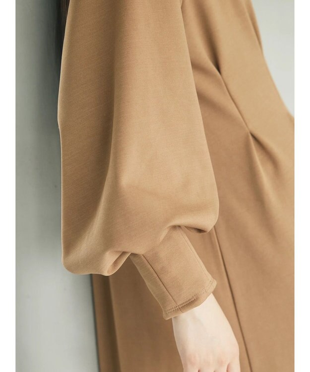 Green Parks armonia．ウエストタックポンチワンピース Beige