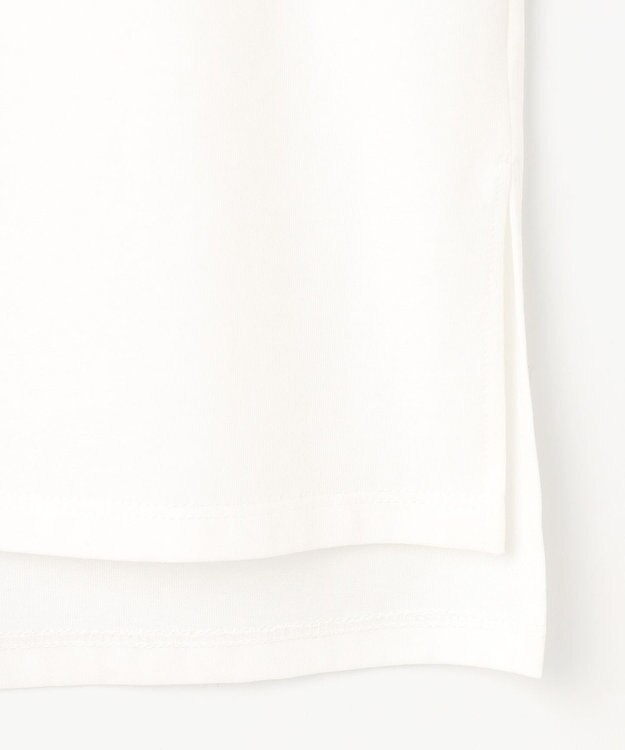 ANY SIS L 【貴島明日香さんコラボ】チュールレイニャード猫 Tシャツ アイボリー×フォト