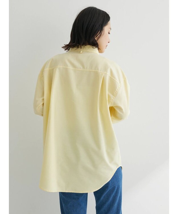 Green Parks オックス先染めシャツ Yellow