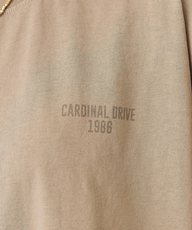 AMERICAN HOLIC バックロゴルーズＴシャツ Beige