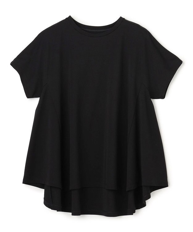 UNFILO 【一部店舗限定カラー】BEAUTY FORM-T フレアTシャツ [一部店舗限定]ブラック