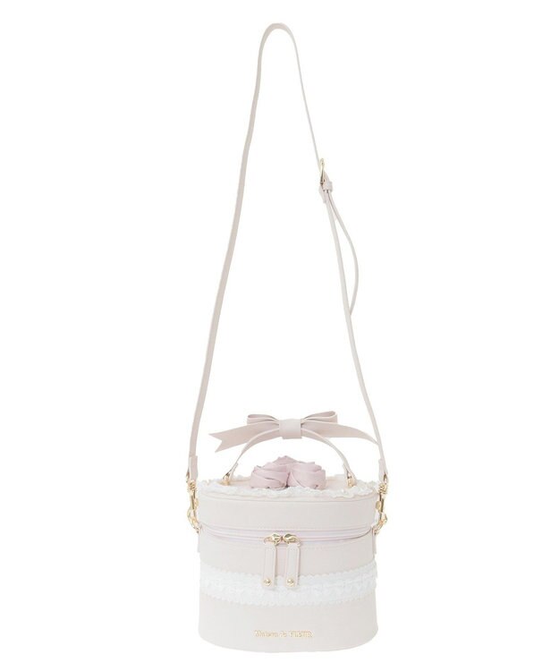 Maison de FLEUR アニバーサリーケーキバッグ Pink