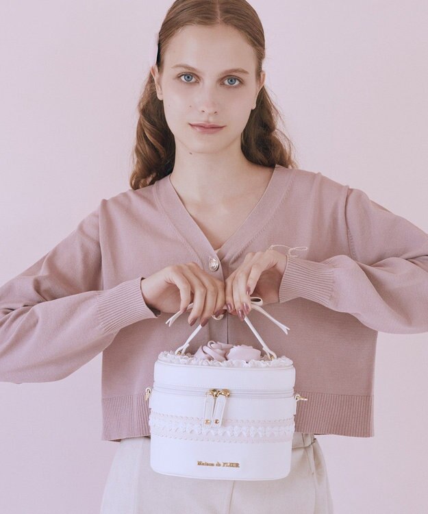 Maison de FLEUR アニバーサリーケーキバッグ Off White