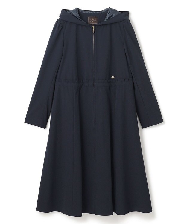 TOCCA 【撥水・接触冷感・消臭・UV90%以上カット・洗える】SAND DUNE コート ネイビー系