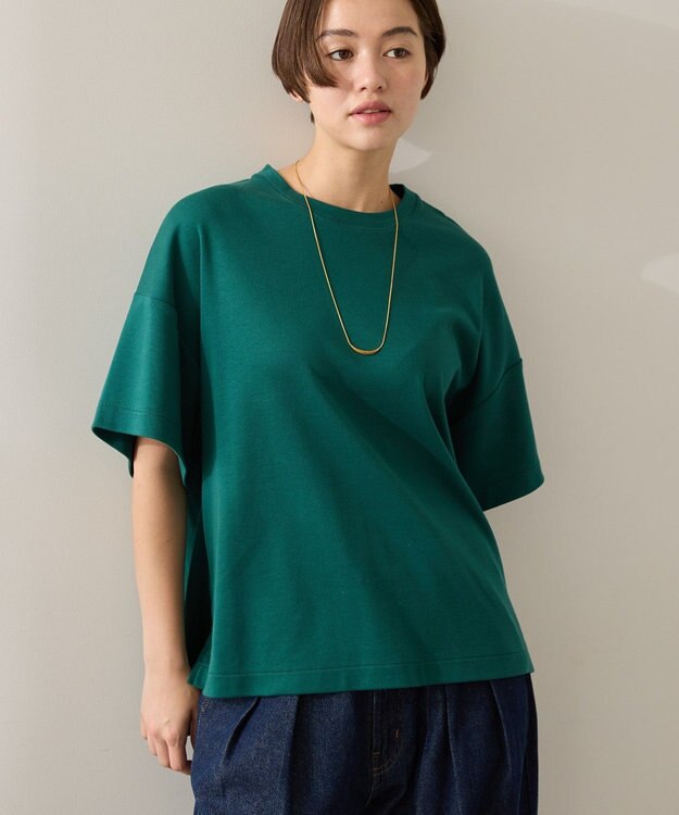 AMERICAN HOLIC 【接触冷感】スムースボクサーＴシャツ Green