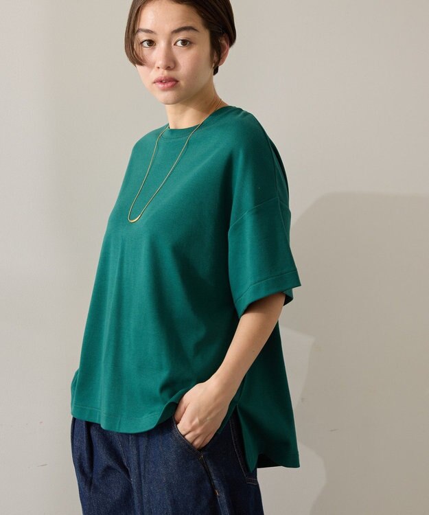 AMERICAN HOLIC 【接触冷感】スムースボクサーＴシャツ Green