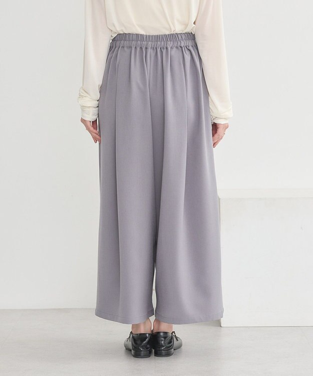 earth music&ecology 選べる丈タックスカーチョ Gray