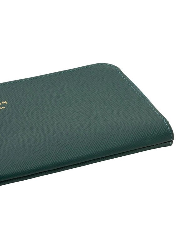 LANVIN en Bleu リュクサンブール Lファスナー長財布 ディープグリーン