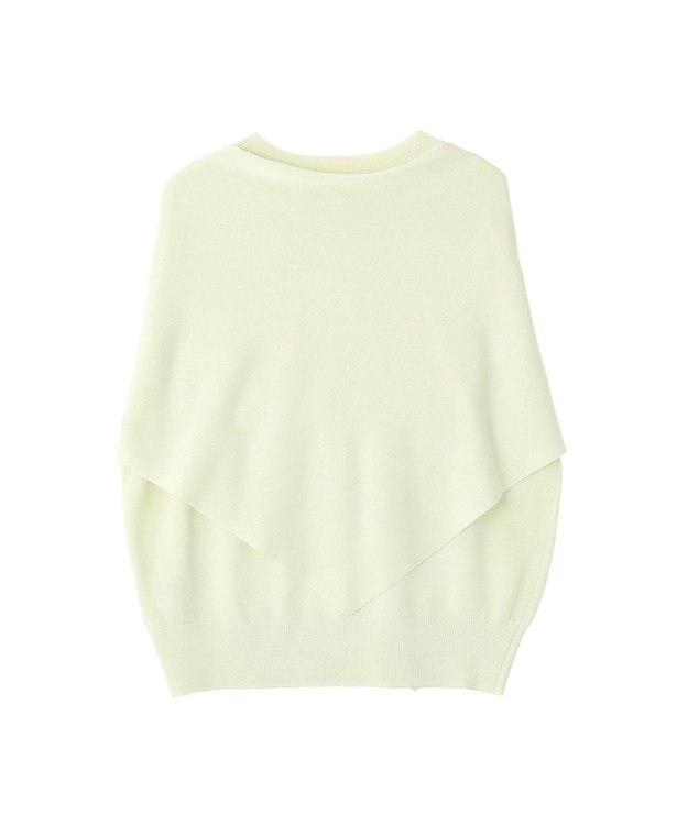 CRAFT STANDARD BOUTIQUE 【2点SET】ストール付きノースリーブニットプルオーバー Light Green