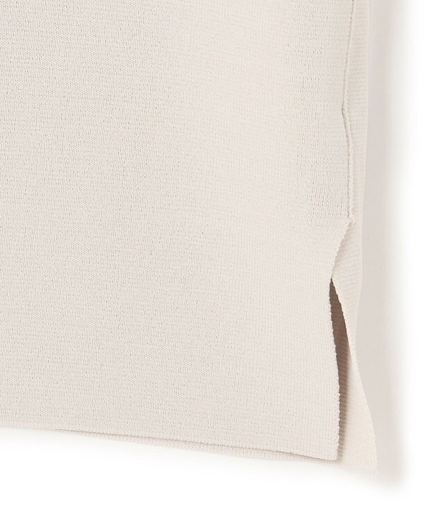 ICB 【洗える】ハイゲージスムース スリーブレスプルオーバー トープ系