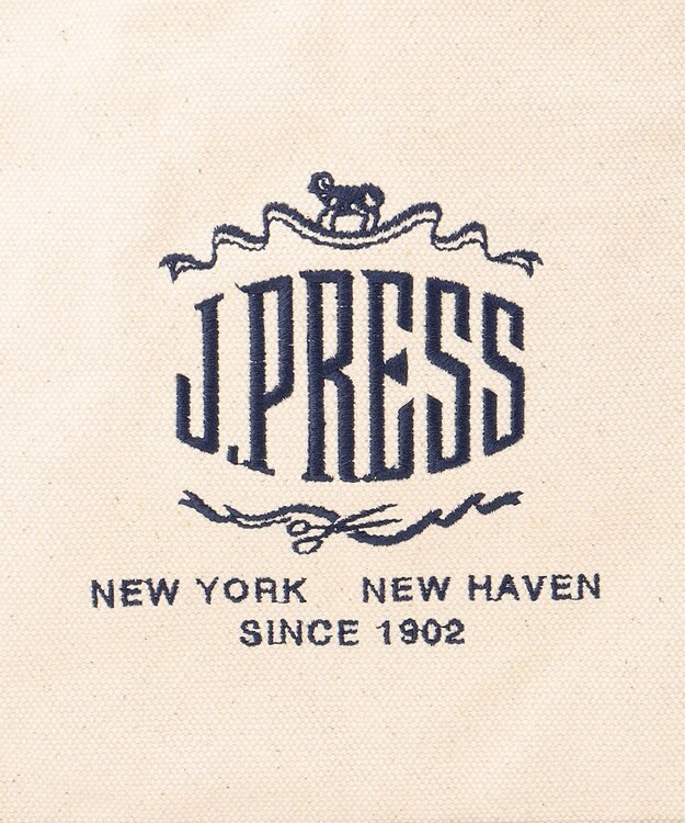 J.PRESS MEN オーバル トートバッグ ネイビー系