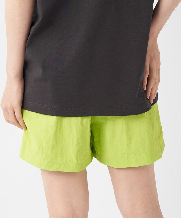 OP／FILA 【Kappa】ナイロンハーフパンツ ライム