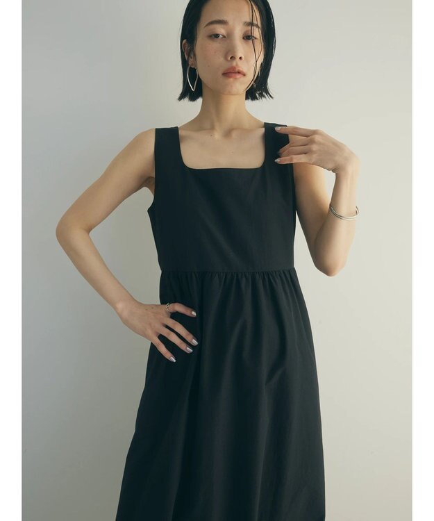 Green Parks armonia.バルーンワンピース Black