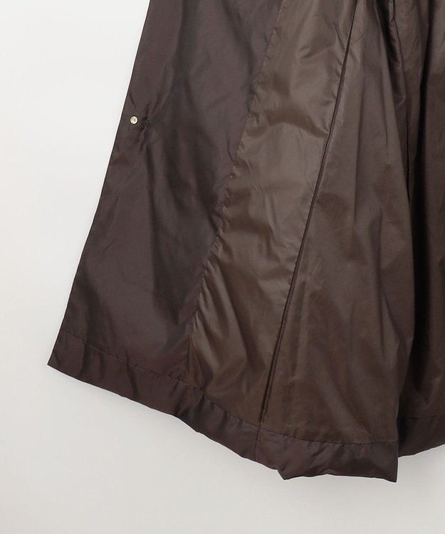 自由区 S 【撥水加工・洗える】ステッチレスダウン コート ブラウン