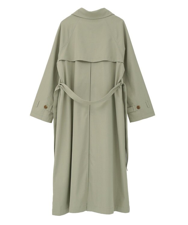AMERICAN HOLIC 【先行予約】【花粉防止】ロングトレンチコート Ligh Khaki