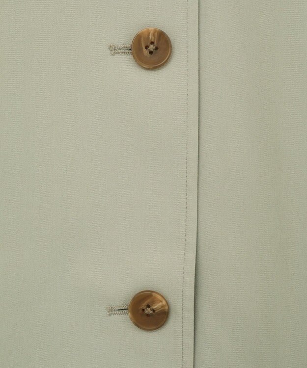 AMERICAN HOLIC 【先行予約】【花粉防止】ロングトレンチコート Ligh Khaki