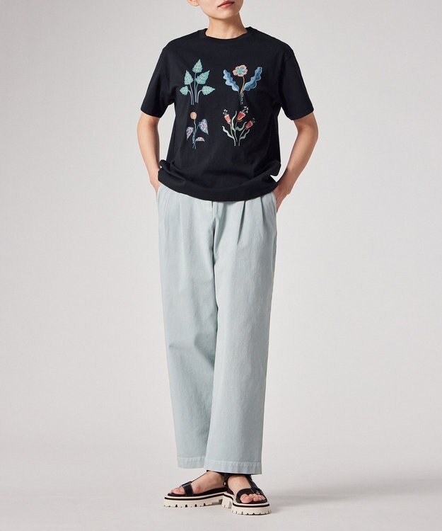 Paul Smith Botanical Art 半袖Tシャツ ネイビー