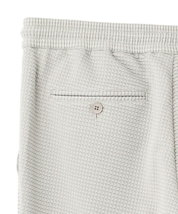 JOSEPH HOMME <新色追加>【オリジナル素材/シワになりにくい/ウエストゴム仕様】ライトタックジャージー イージーパンツ/PEGG EASY アイボリー系