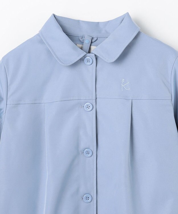 組曲 KIDS 【150-170㎝】3Way アウター サックス×グレー