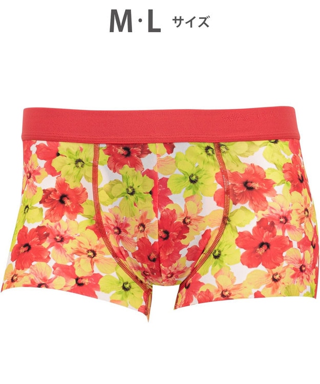 WACOAL MEN WACOAL MEN 【気持ちいいパンツ】 ボクサーパンツ ローライズ 動きにフィット フロントの安定性・快適性 フリーなカッティング(裾部分) 前閉じ ショート丈 下着 メンズ WT3529 /ワコールメン エンジ