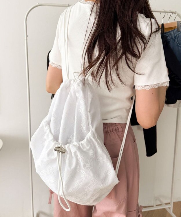 WEGO ドローコードポケットナップサック 柄1