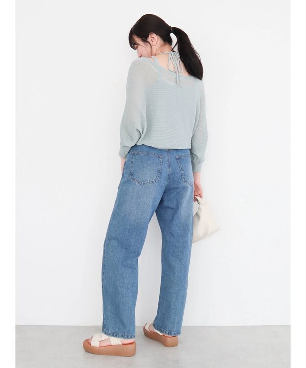 Green Parks ・swing by SET2点ニットボレロ&ニットキャミ Mint