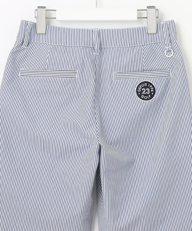 23区GOLF 【WOMEN】ストライプ柄 ショートパンツ ブルー系2