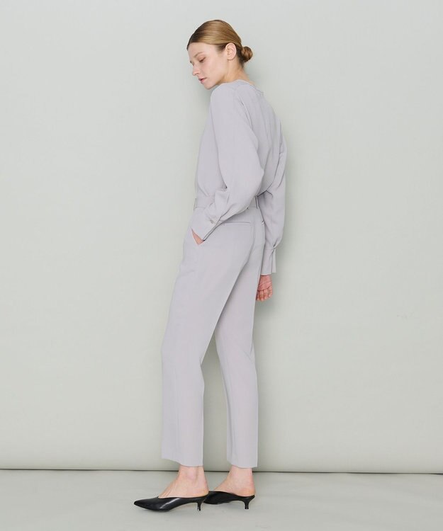 JOSEPH 【洗える】プランプトフルー　テーパードトラウザーズ Light grey