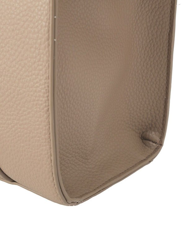 YECCA VECCA 2wayベルトデザインハンドバッグ Beige