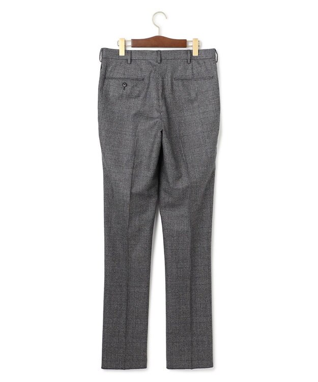 J.PRESS MEN 【ストレッチ / 洗える】トリートメントウールグレナガード スラックス ネイビー系4
