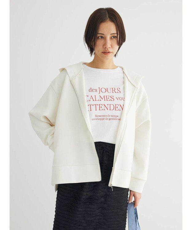 Green Parks Ｚｉｐダンボールパーカー Light Beige