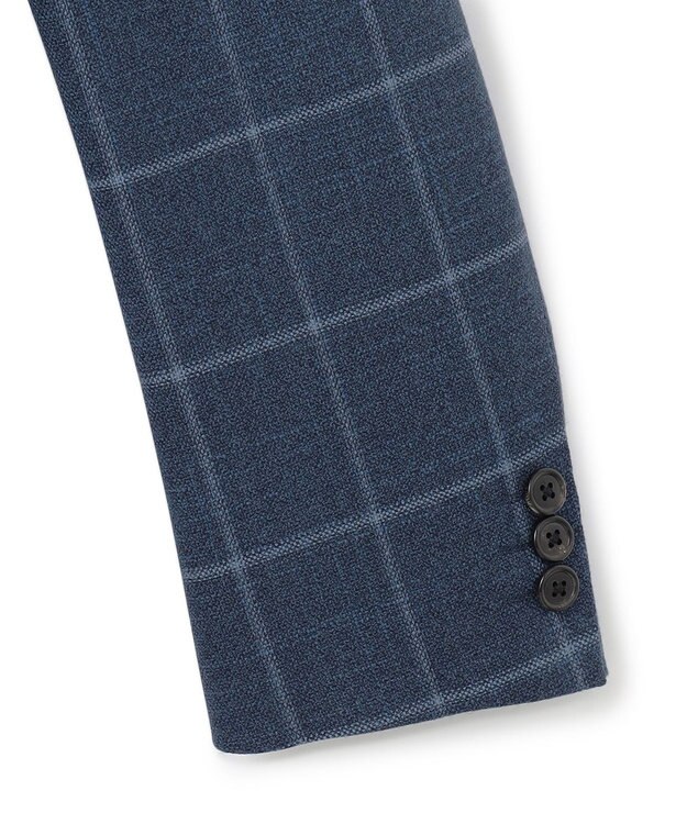 J.PRESS MEN 【KING SIZE】【NEWSTAGE】シルキーリファインドチェック ジャケット/総裏 ダルブルー系4