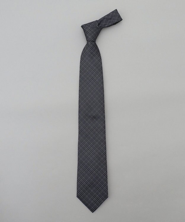 GOTAIRIKU GOTAIRIKU別注【MANTERO SETA/マンテロ・セタ】ネクタイ_グレーチェック グレー系8