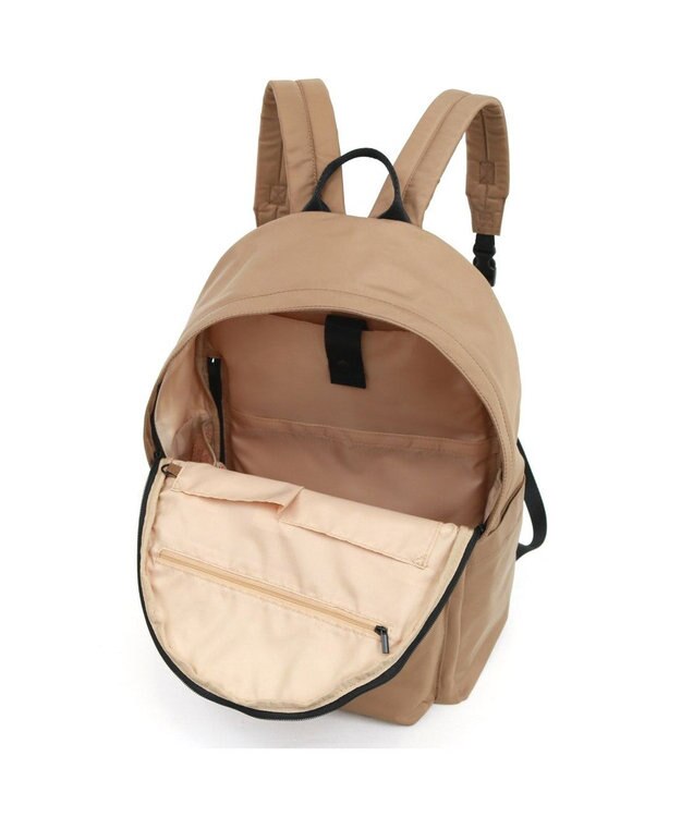 UNBILLION カシュカシュ cachecache / 【WEB限定】ユニセックスで使えるシンプル好きさんのための11ポケットリュック キャメル