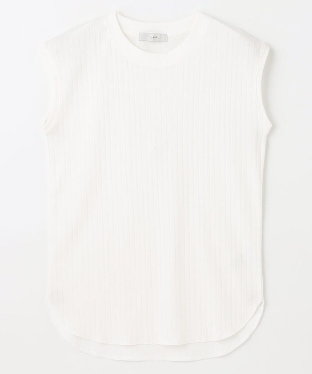 ANY L 【洗濯機可/接触冷感/UVカット】汗ジミ防止テレコノースリーブプルオーバー オフ