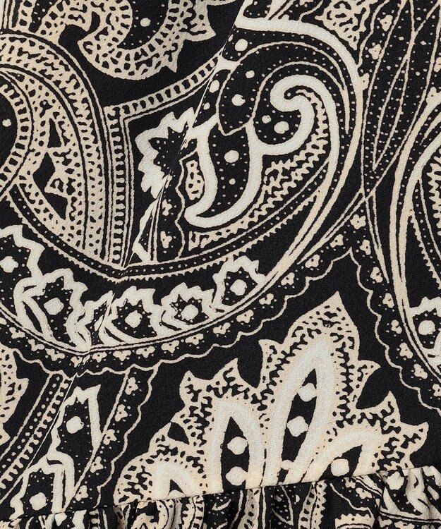 洗える】フレンチペイズリーデシン ティアードスカート / 23区