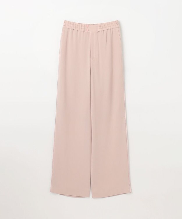 GRACE CONTINENTAL サイドラインイージーパンツ ピンク