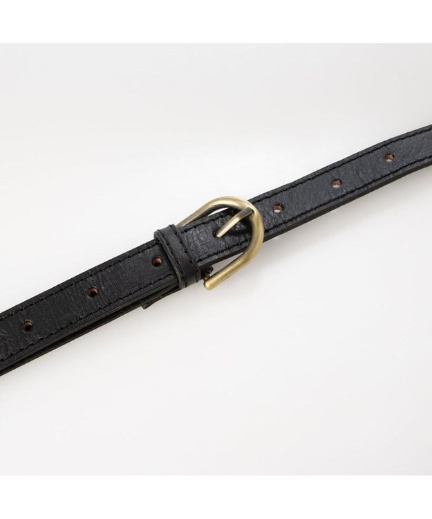 UNBILLION ピークスピーク PEAKS PEAK / 牛革透かし編みメッシュショルダートート ブラック