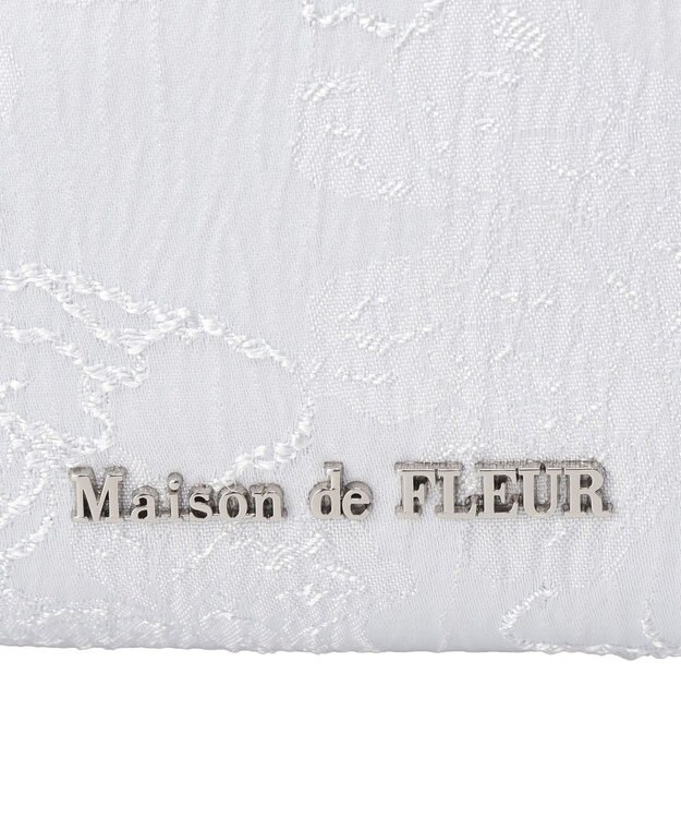 Maison de FLEUR ブルーマニアボリュームリボン２ＷａｙトートＳバッグ Light Blue
