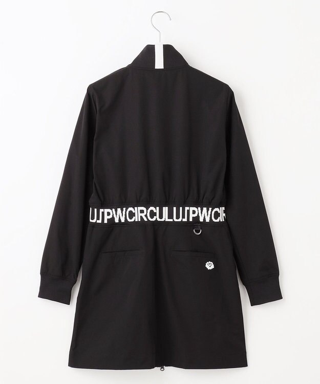 PW CIRCULUS 【限定コラボアイテム】ZIP UP WOVEN DRESS ブラック系