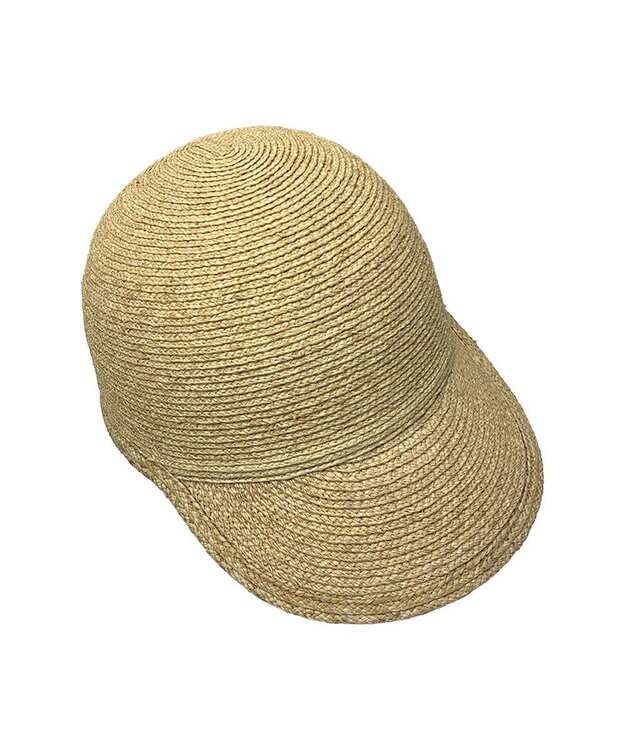 林八百吉商店 un chapeau　ラフィアブレードキャップ ナチュラル