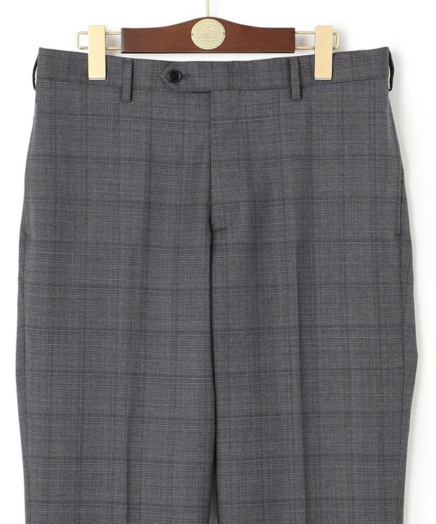 J.PRESS MEN 【J.PRESS MOVING】REDA 1865 メランジウィンドーペーン スラックス グレー系4