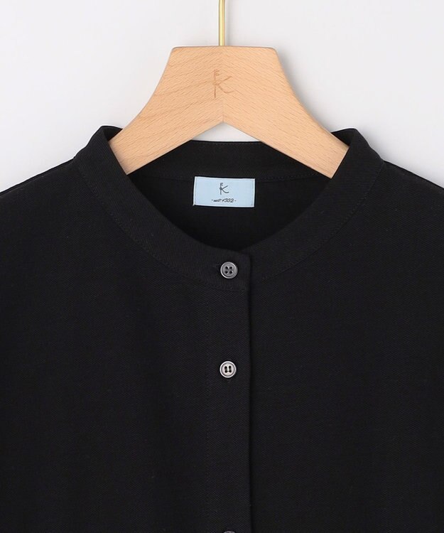 組曲 S 【先行予約】ツイルジャージーペプラム カットソー ブラック系