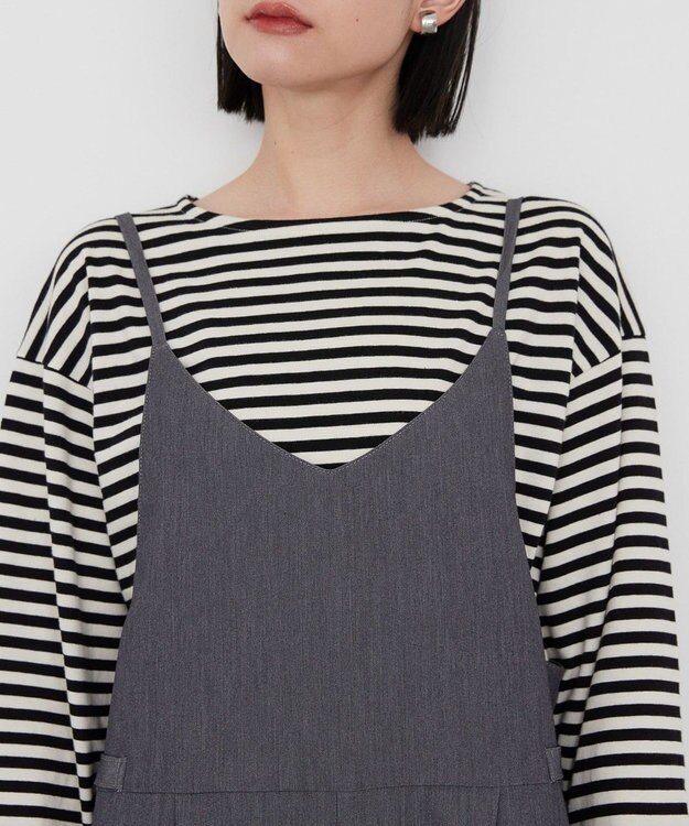 AMERICAN HOLIC イージーケアキャミサロペット Gray Mixture