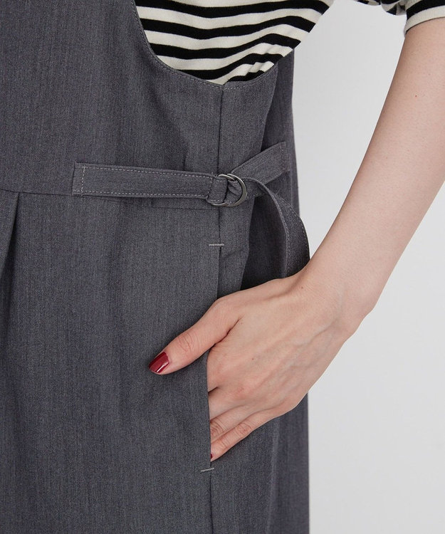 AMERICAN HOLIC イージーケアキャミサロペット Gray Mixture