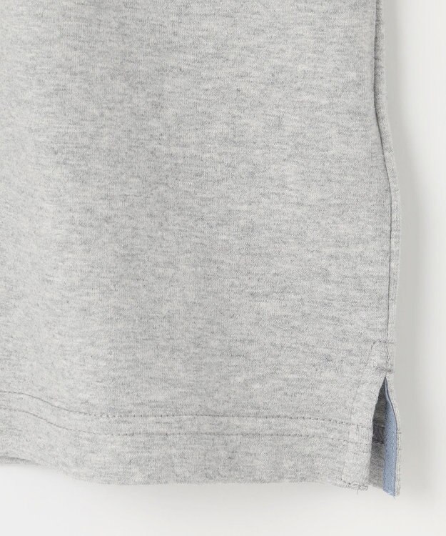 J.PRESS KIDS 【140-170cm】チェックカラー 半袖ポロシャツ グレー系