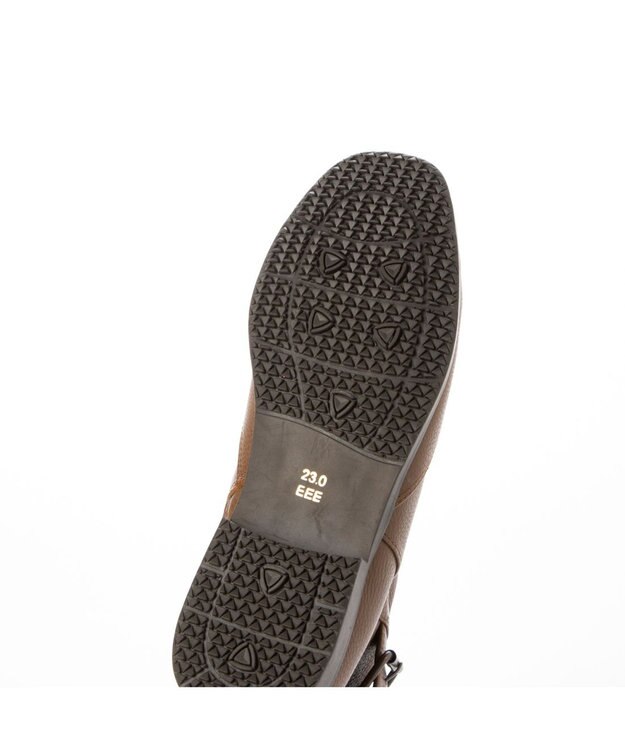 ing <ing>【WEB限定】ベルトデザインショートブーツ ブラウン